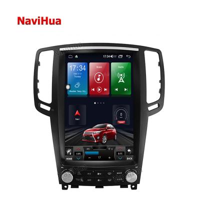 China Navihua Tesla Capacitive Screen Car Dvd Android Car Dvd Navigation Gps Navigation Android Vertical Wifi For Infiniti G25 G37 for sale