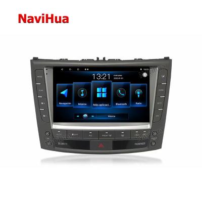 China Visual GPS NaviHua Android Car GPS Navigation For Lexus IS200 IS250 IS300 IS300C 200-2010 Car Stereo Radio DVD Player for sale