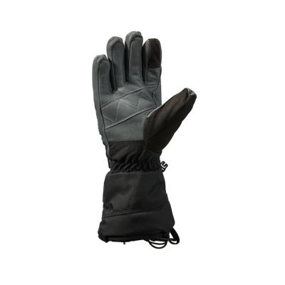 China Motorcycle Unisex Waterproof Soft Warm Black Winter Snowboard Battery Pack Electric Heating Gloves for sale