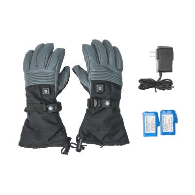 China Mens Womens Waterproof Recycling Winter Racing Ski Electric Heated Gloves Motorcycle Snowboard Rechargeable Battery for sale