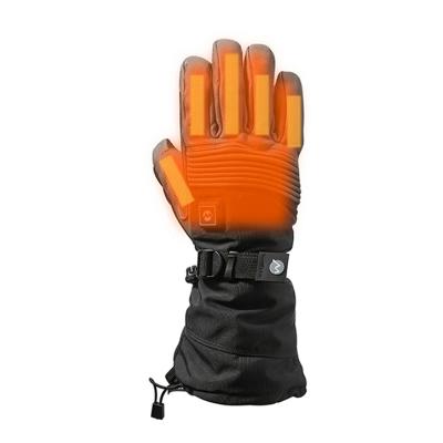 China Custom Men's Electric Ski Gloves Keep Warm Rechargeable Heated Battery Heated Gloves For Winter for sale