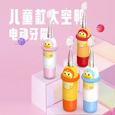 China IPX7 Waterproof Toothbrush Kids With LED Battery Toothbrush Kids 3 Modes Space IPX7 Duck 7 Colors Electric Toothbrush Waterproof Kids With LED for sale