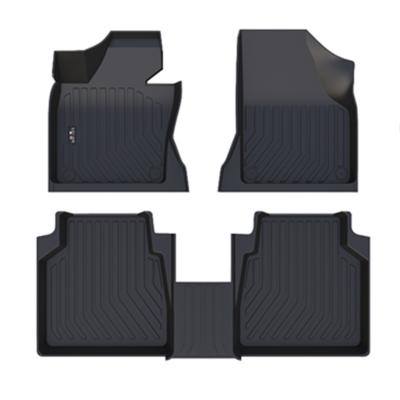 China Brief & Custom Single Color QCI171 3D Car Fit Mats For Audi A4L/A6L/Q3/Q5/Q2L/A3 Strip Car Floor Pad/Car Material Foot Mat for sale