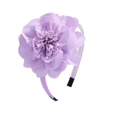 China Top Hair Decoration Fashion Flower Hair Accessories Kids Chiffon Flowers Floral Hair Accessories Hair Accessories for sale