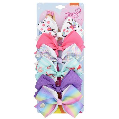 China Top Hair Decoration Fashion Hair Accessories Set For Girls Satin Bow Baby Hair Accessories Hair Accessories Bright Colors for sale