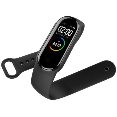 China Sport silicone soft skin silicone rubber band for xiaomi MI band 5 nfc for sale