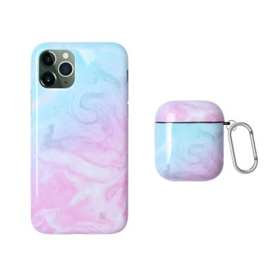 China Case for iphone and airpods manufacturer OEM IMD TPU phone cases for iPhone 11, 11 pro, 11 pro max with airpod case holder for sale