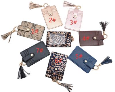 China 2020 New Arrival Personalized Key Chain Wallet Fashion Monogram Pocket Clip Credit Card Keychains for sale