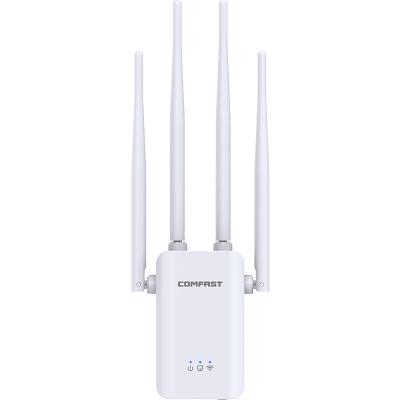 China COMFAST 300Mbps wifi booster repeater 2.4ghz wireless network supplement CF-WR304S for sale