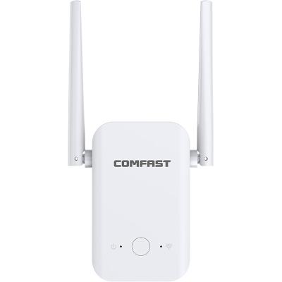 China COMFAST 300Mbps Signal Booster 2.4ghz Mobile Wifi Repeater Long Range 156*78*43mm for sale