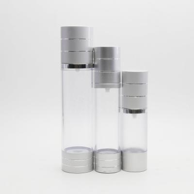 China AB-16 Base Clear 10ml 15ml 20ml 30ml 50ml 100ml Personal Care Makeup Container Press Liquid Airless Spray Pump Airless Bottle for sale