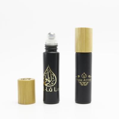 China Personal Care Frosted Essential Oil 10ml Roller Glass Bottles Roll On Bottle RL-AN16 for sale