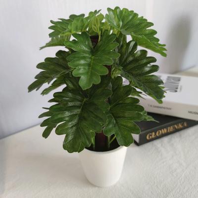 China Bathroom Eco-friendly Home Decoration Realistic Fake Plants Rosemary Plant Mini Potted Artificial Plants for sale