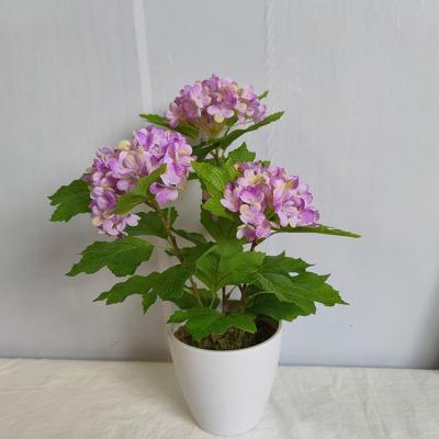 China Custom Factory Wholesale Green Eco-friendly Mini Cheap Flower Pots Korean Label Artificial Plant for sale