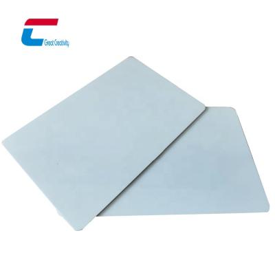 China Waterproof / Chuangixnjia Customized Bio Shape Design Card Teslin Eco Friendly Paper Card For ID Card for sale