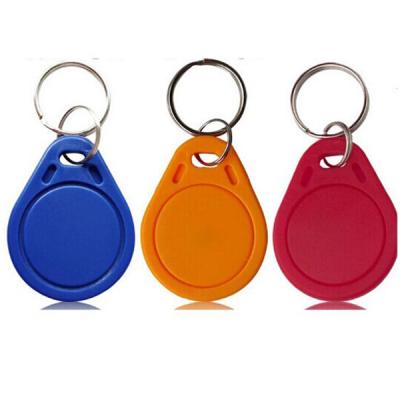 China Hard access control system small quantity ABS 13.56mhz NTAG213 nfc tocken rfid tag contactless rfid key chain for sale