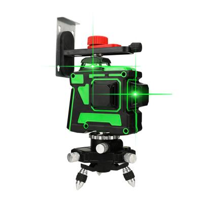 China Hot Selling 3D 360 Self-Leveling Area 12 Lines Horizontal Indoor/Outdoor Decoration and Vertical Cross Laser Super Powerful Green Level for sale