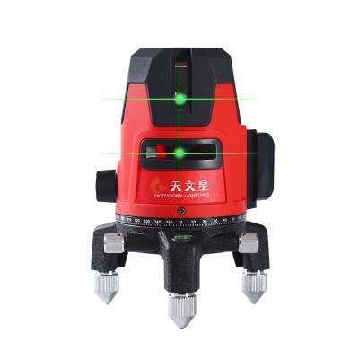 China New Indoor-decoration Self Leveling 360 Degree Rotating Cross Line Meter Nivel Laser 3D Rotary Laser Level Level for sale