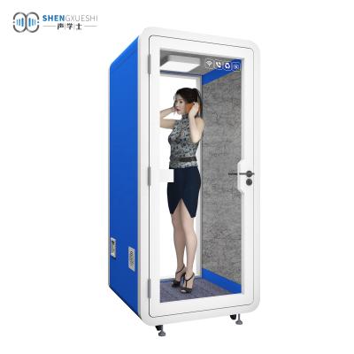 China High Quality Silent Booth Room Office Soundproof Telephone Booth (Height) Adjustable for sale