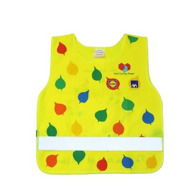 China Special Hot Sale Kids Breathable Kid Not Knitted Mesh Reflective Safety Reflector Vest for sale