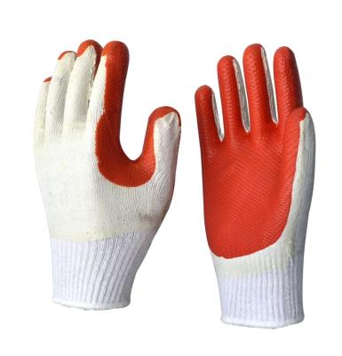 China EN388 EN420 Oil-proof Custom High Quality 10g Seamless Latex Laminated Gloves Work Safety for sale