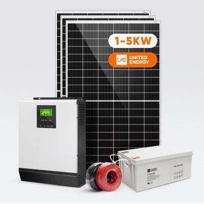 China Home Sunpal Hybrid Solar Home System 2Kw 3Kw 5Kw Complete Energy Storage Systems With Bms for sale