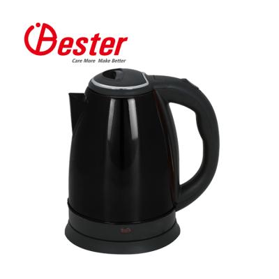 China 360 Degree Base SS Stainless Steel Electric Kettle Rotating Color Painting For Hotel Electric Kettle 1.8L 1.7L for sale