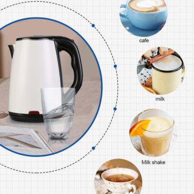 China 360 Degree Base Plastic Kitchen Appliances Double Layer Rotation Electric Kettle for sale