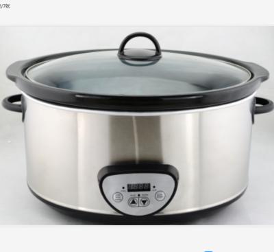 China 5.6L Household Slow Cooker With Digital Panel for sale