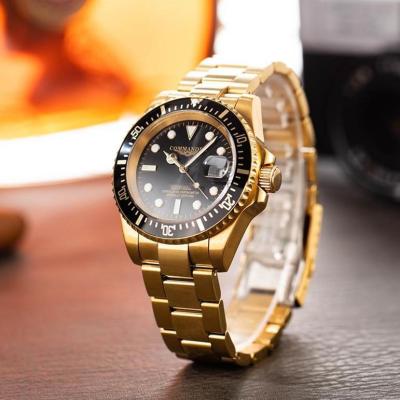 China Mens Automatic High End Mechanical Watches Retro Style Date Style Watch Rings Cabin And Gold Online Shopping Man Staylish Dimand Copytriple a for sale