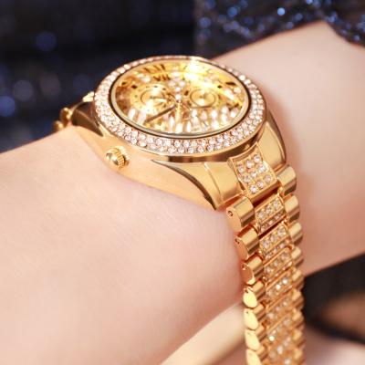 China Chronograph Product Diamond Watch Women Diamond Watch Christmas Gift Hot Selling Set for sale