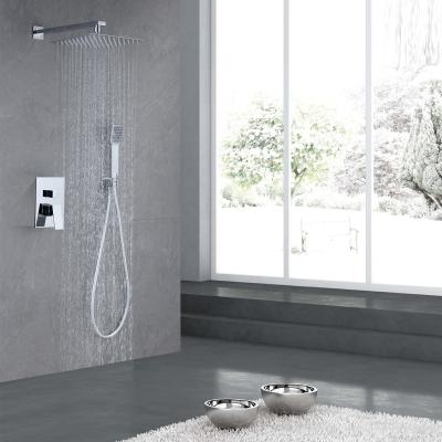 China 2021 Popular Without Slide Bar Shower Faucet With Multiple Function Ceiling Bathroom Shower Faucet Easy To Use Luxury Style, Shape Water Wild for sale