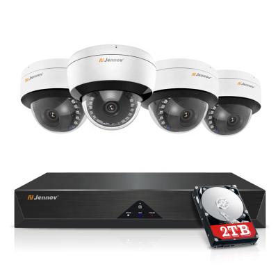 China CCTV PAN-TILT H.265 Full HD POE Bullet Vision IP NVR Video Surveillance System Day and Night Outdoor Full Line Camera Security for sale