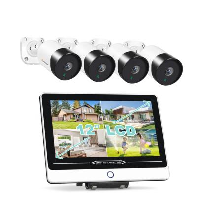 China Hot Selling Waterproof PAN-TILT AHD Home Camera Security System with 1TB Hard Drive 1080P Security Camera System for sale