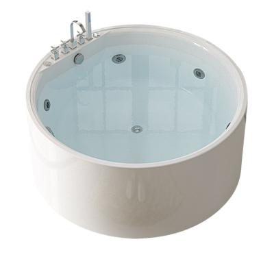 China Body Soaking 52 Inch Bathtub Acrylic + Fiberglass Adult Bowl Shaped Eco-friendly Bathtub Freestanding Bathtub for sale