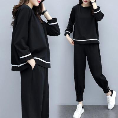 China QUICK DRY Casual Women's Sportswear GCC Pants Korean Style Suit Slimming Fashion Sweater Suit for sale