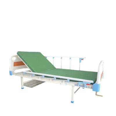 China Hospital Clinic BCA-132 1 Crank Hospital Bed produced by meiisun, a professional medical device manufacturer in Shanghai for sale