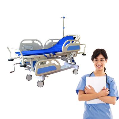 China QXC-035-A Contemporary Patient Transport Emergency Resuscitation Trolley for sale