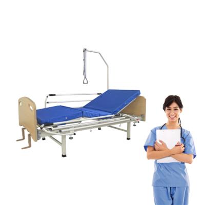 China Hospital Ward Nursing BCA-133 Manufacturer Supply Manual Adjustable Hospital Bed Crank Double for sale