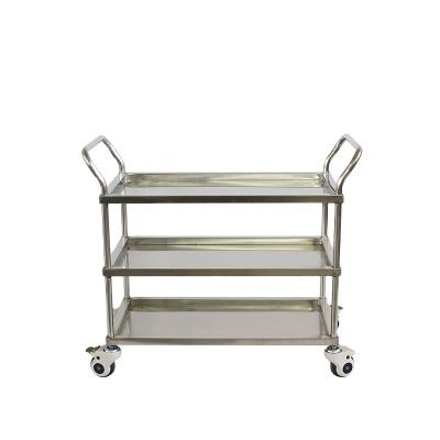 중국 Contemporary QXC-004B 3 Layer Durable Hotel Metal Mobile Serving Cart 판매용