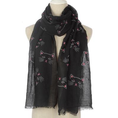 China Polyester scarf polyester with viscose for sale