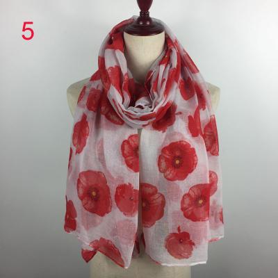 China 2016 Hot Selling VISCOSE Fashion Flower Hijab Scarf Women for sale