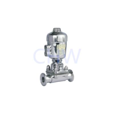 China Customized Sanitary Stainless Steel Diaphragm Pneumatic Welding Valve for sale