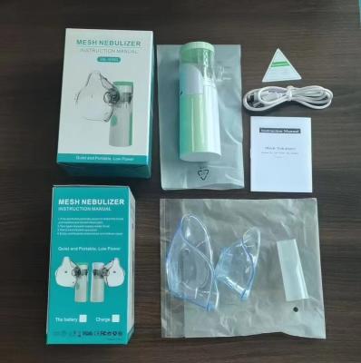 China Quiet USB Rechargable Portable Nebulizer Machine Less Than 60dB Noise Level for sale