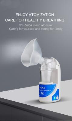 China Custom Medical Portable Household Nebulizer Smart Charging Handheld Factory for sale