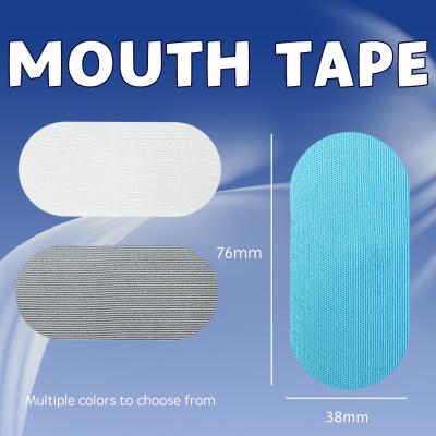 China Easily Removed Oval Non Toxic Mouth Tape Reduced Snoring Improved Nasal Breathing for sale