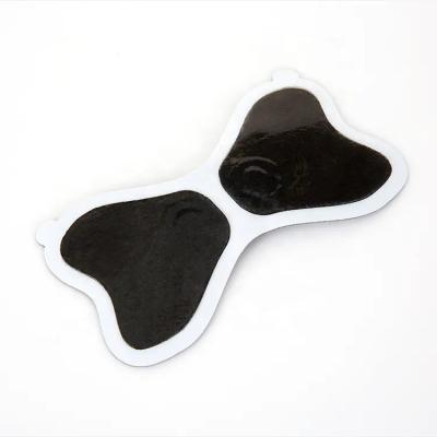 China Self Adhesive Butterfly Shape Snap Electrode Pads Patches For Tens Unit OEM Logo for sale