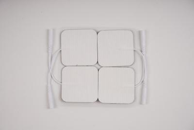 China 5X5cm Cuadrado decenas de electrodo de reemplazo almohadillas estimulador muscular en venta