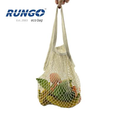 China 100% Recyclable Manufacturer Promotion Reusable Eco China Friendly Organic Cotton Mesh Bag Cotton Food Bag For Vegetable for sale