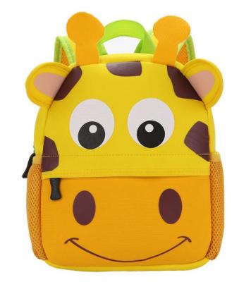 China Cute Cartoon Neoprene Cartoon Children Kids Animal Girls Boys School Students Backpack Bags for sale